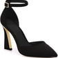 Women's Pumps, Pointed Closed Toe Heels, Buckle Ankle Strap D'Orsay Heeled Sandals
