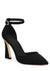 Women's Pumps, Pointed Closed Toe Heels, Buckle Ankle Strap D'Orsay Heeled Sandals