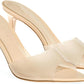 Women'S Clear Pointed Open Toe Stiletto Heel Slide Sandals Fashion Sexy Slip On Transparent Strap High Heels Mules Summer Backless Party Wedding Prom Dress Shoes