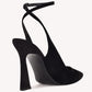 Womens Closed Toe Ankle Strap Heels Pointed Toe Pumps Shoes Slingback High Heel Wedding Dress Shoes