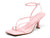 Women's Lace Up Heeled Sandals Square Flip Flop High Heels Strappy Party Shoes