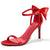 Womens Ankle Strap High Heels Open Toe Stiletto Bow Tie Knot Heeled Sandals Fashion Wedding Dress Pump Shoes