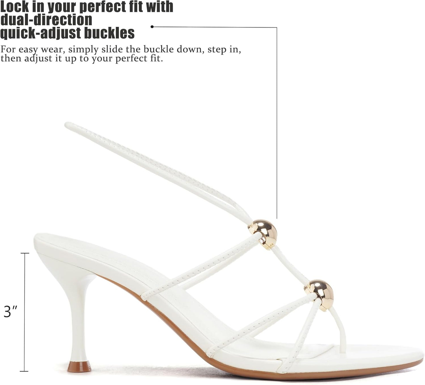 Women's Lace Up Kitten Heels Round Open Pointed Toe Heels Mid Heeled Sandals for Women