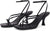 Women's Lace Up Heeled Sandals Square Flip Flop High Heels Strappy Party Shoes