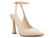 Womens Closed Toe Ankle Strap Heels Pointed Toe Pumps Shoes Slingback High Heel Wedding Dress Shoes