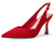 Lady's slanted platform high-heeled cat-heel dress tieless floor-length wedding shoes without heels and with no heel section, made of leather.