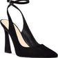 Womens Closed Toe Ankle Strap Heels Pointed Toe Pumps Shoes Slingback High Heel Wedding Dress Shoes