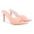 Women'S Clear Pointed Open Toe Stiletto Heel Slide Sandals Fashion Sexy Slip On Transparent Strap High Heels Mules Summer Backless Party Wedding Prom Dress Shoes