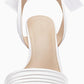 Womens Strappy High Heels Chunky Heeled Sandals Bow Tie Lace Up Open Toe Pumps Dress Wedding Comfortable Shoes