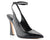 Womens Closed Toe Ankle Strap Heels Pointed Toe Pumps Shoes Slingback High Heel Wedding Dress Shoes