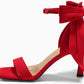 Womens Bow Tie High Heels One Strap Heeled Sandals Sexy Stiletto Open Toe Wedding Bride Shoes