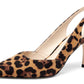 Lady's slanted platform high-heeled cat-heel dress tieless floor-length wedding shoes without heels and with no heel section, made of leather.