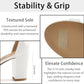 Reimferce Comfortable Block Heels for Women: 3.14" Stable Walk for Confidence on Wedding - Elegant Bow Ankle Strap & Cushioned Insole for Bride & Bridesmaids