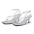 Women's Lace Up Heeled Sandals Square Flip Flop High Heels Strappy Party Shoes
