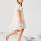 Girl's Bow Tie Heeled Sandals Open Toe Chunky Low Heel Rhinestone Princess Dress Shoes