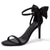 Womens Ankle Strap High Heels Open Toe Stiletto Bow Tie Knot Heeled Sandals Fashion Wedding Dress Pump Shoes