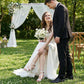Reimferce Comfortable Block Heels for Women: 3.14" Stable Walk for Confidence on Wedding - Elegant Bow Ankle Strap & Cushioned Insole for Bride & Bridesmaids