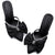 Womens Bow Heels Mules Pointed Closed Toe Sandals Rhinestone Satin Backless Wedding Shoes