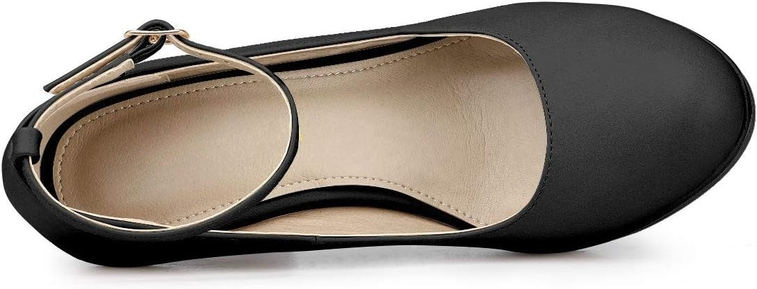 Lady's round-toed cone-shaped platform high-heeled shoes